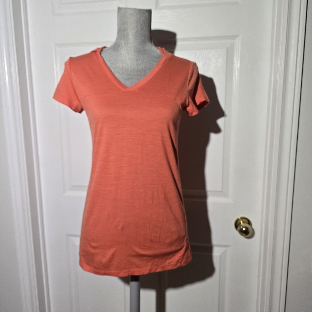 IBEX hooded Wool T-shirt